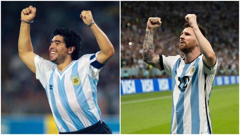 Messi barazon Maradonan me gola dhe paraqitje në Kupën e Botës, tani i mbetet edhe një rekord