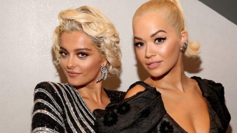 Në skenën e ‘MTV EMA’, Rita Ora e quan Bebe Rexhën ‘motra ime shqiptare’