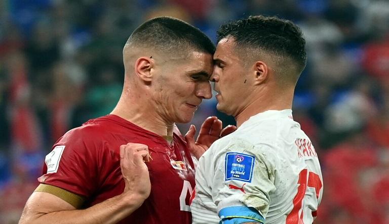 Pamjet që nuk u panë gjatë përplasjes Xhaka vs. serbët