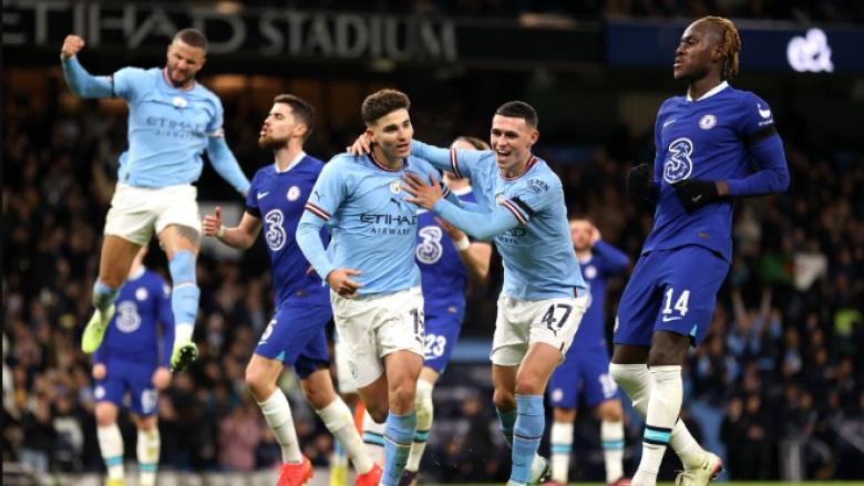 Me rezultat të thellë, Man City eliminon Chelsean nga FA Cup