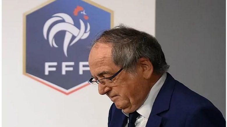 Presidenti i Federatës Franceze të Futbollit, është pezulluar nga detyra