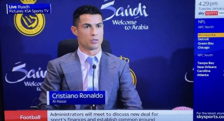 Cristiano Ronaldo bën gafën e rëndë dhe momenti po bëhet viral në rrjet (Video)