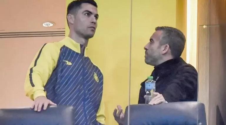 Al-Nassr luann ndeshjen e parë, Cristiano Ronaldo ka parë mjaft, reagimi i tij në golin e ekipit lë të shtangur tifozët (Video)