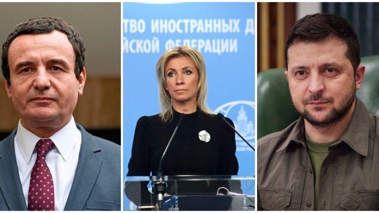 Zëdhënësja qeverisë ruse Kurtin e Zelenskyn i quan nazistë!