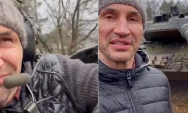 Ish-kampioni i boksit, Wladimir Klitschko publikon video duke vozitur tankun Leopard 2 (Video)