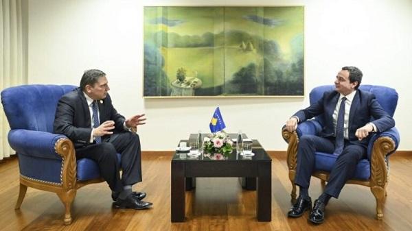 Kurti priti kandidatin për president të Serbisë, ai e uroi për Ditën e Pavarësisë së Kosovës