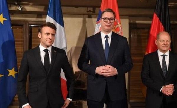 Vuçiq edhe më destruktiv pas takimit me Scholz, Macron e Blinken: E kemi edhe një çnjohje