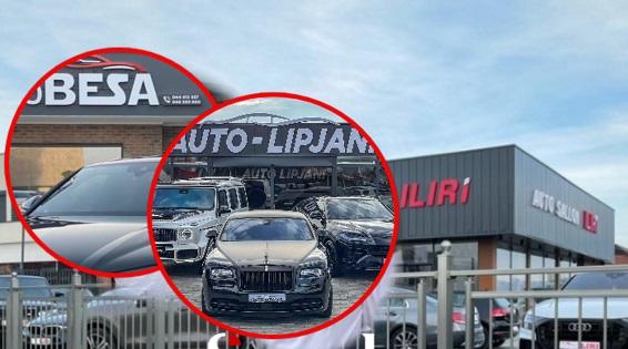 Aksioni që goditi 8 auto sallone: Disa pronarë të arrestuar për veprimtari kriminale, konfiskohen vetura, para e armë