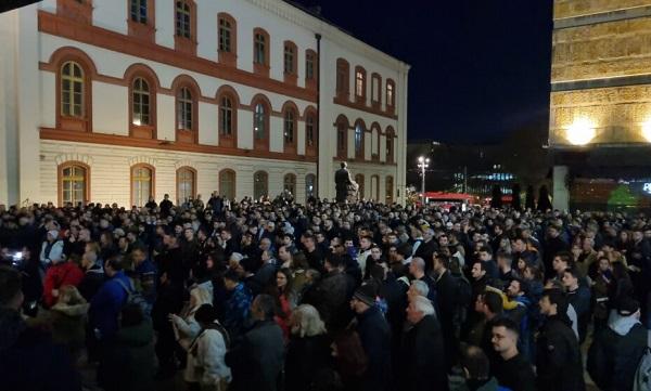 Studentët i dalin kundër Vuçiqit, kërkojnë që mos të pranohet plani evropian për Kosovën