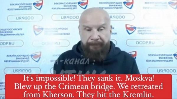 Oligarku rus thotë se Ukraina fundosi Moskvën tonë, hodhën në erë urën – goditën Kremlinin!