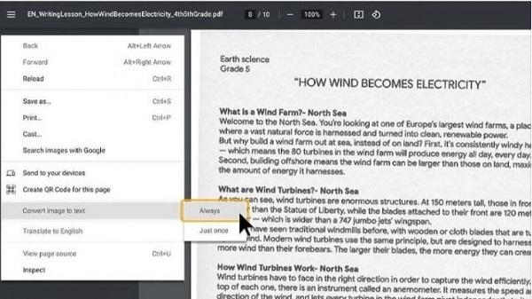 Chrome së shpejti do të jetë në gjendje të konvertojë skedarët PDF në tekst dhe më pas t’i “lexojë ato me zë”