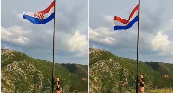 Serbet shkaktojnë probleme edhe në Kroaci: Dy serb hoqën flamurin kroat në Knin