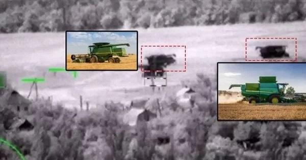 Komike: Ushtria ruse bombardon traktorin por në publik thotë se shkatërroi 8 tanke Leopard