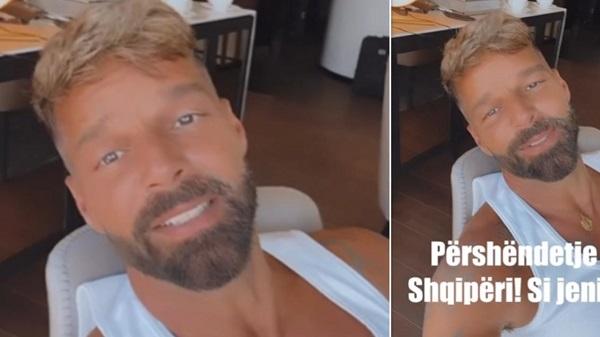 Ricky Martin reagon pas arritjes në Shqipëri: Shumë i lumtur që jam këtu, bëhuni gati për të kërcyer