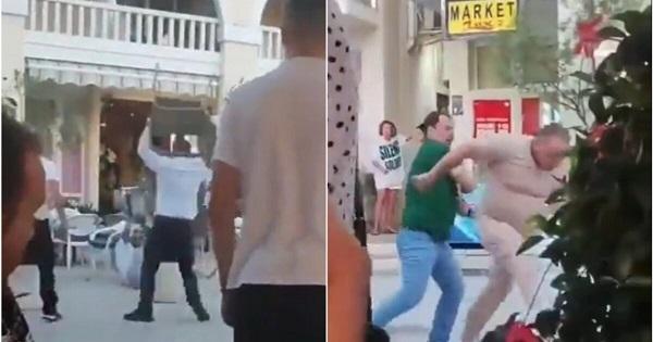 VIDEO: Rusët rrihen brutalisht, nga stafi i një restoranti në Budva