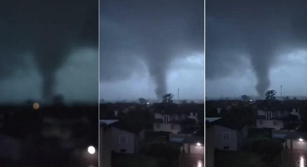 Tornado merr gjithçka përpara, pamje dramatike nga Milano