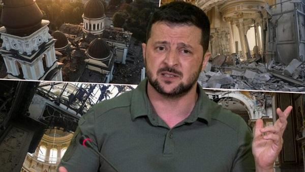 Rusët shkatërruan kishën ortodokse gjatë sulmeve ajrore në Odesa, Zelensky: Do të hakmerremi