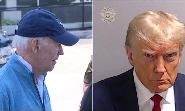 Fotoja e arrestimit të Trump bën xhiron e rrjetit, Biden: Një djalë simpatik