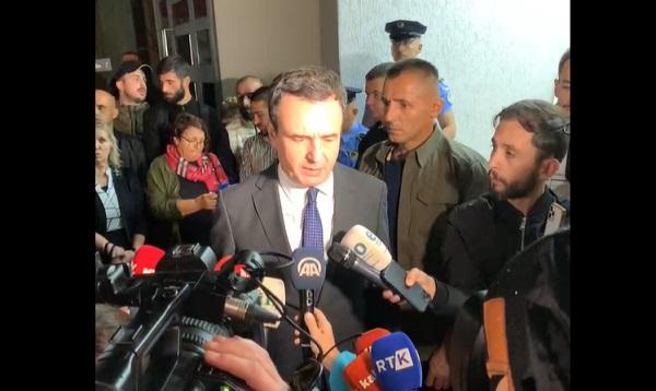 Kurti: Policia u çoi pako ushqimore serbëve të Banjskës, dhe i falenderoi që qëndruan të qetë