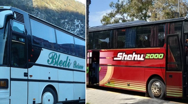 Plas sherri në mes të pronareve të autobuseve të kompanive ‘Bledi Reisen” me ata të “Shehu 200” në Prizren, sebep u ba bartja e nxënësve