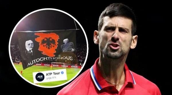 ATP uroi festën e shqiptarëve me flamurin “AUTOCHTHONOUS” që valviti droni në Beograd. Serbët të zemëruar: Është e turpshme