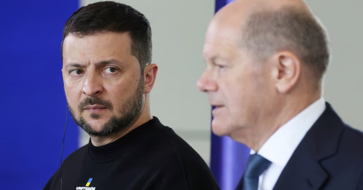 Zelensky me kritika të ashpra për kancelarin e Gjermanisë