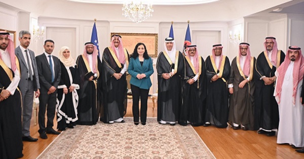 Presidentja Osmani priti një delegacion parlamentar nga Arabia Saudite