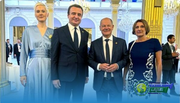 Kurti publikon pamje nga pritja që u bëri Macron në Pallatin Elysee, takohet me Scholz e liderë të tjerë