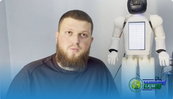 19-vjeçari nga Pogradeci ndërton robotin “Dardan” i cili flet shqip