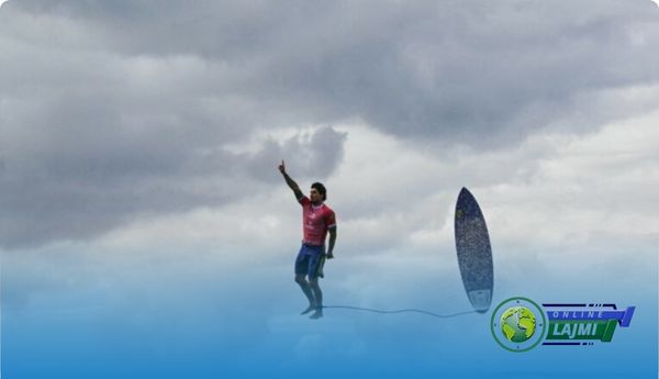 Fotografia mahnitëse e surf-it olimpik bëhet virale, disa dyshojnë nëse është nga inteligjenca artificiale