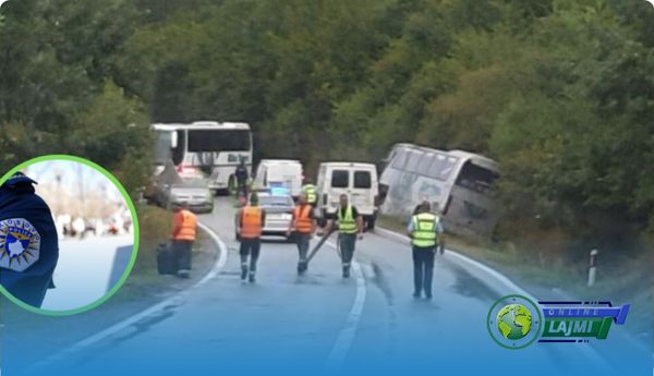 Policia jep detaje për aksidentin e rëndë në Carralevë mes autobusit dhe kamionit, intervenojnë zjarrfikësit