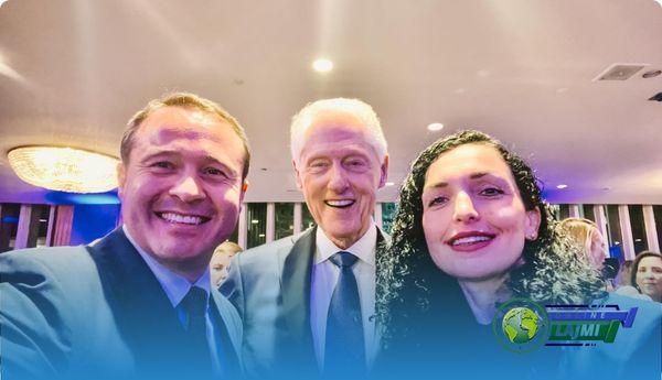 Pritja e Bill dhe Hillary Clinton, Osmani: Mes liderëve të shumtë nga shtete mike të Kosovës